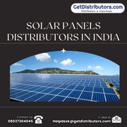 Solar Panels Distributors In India | GetDistributors.com