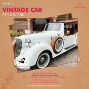Vintage Cars on Rent for Wedding | Luxury Vintage Cars