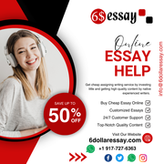 50% Off For First 100 Customer At 6 Dollar Essay
