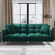 Graceful 2 Seater Sofa Set: Elegance in Condensed Comfort