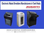 Electronic Waste Shredders Manufacturers in Tamil Nadu Hyderabad