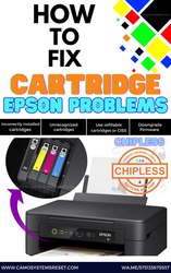 Cartridge solution chipless virtual chip,  fix cartridge problem,  any c