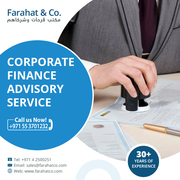 Corporate Finance Advisory Service In UAE