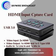 Buy the best HDMI Input Capture Card in Best price 