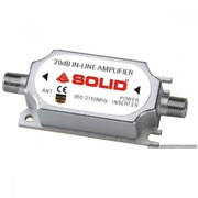 Solid ILA-20 20dB Coaxial In Line Amplifier