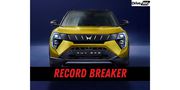 MAHINDRA XUV 3XO CREATES A NEW RECORD