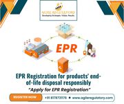 EPR Registration for products' end-of-life disposal responsibly