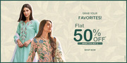 Grab Your Favorites Flat 50% OFF When You Buy 2