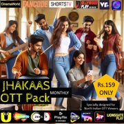 SOLID JHAKAAS SPECIAL PACK – 29 Apps & 300+ Channels – 1 Month OTT Pac