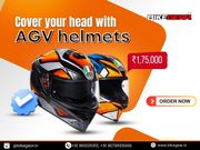 Cover your head with AGV helmets at lowest prices!