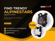 Find trendy Alpinestars-riding jackets and boots for your motorcycle i