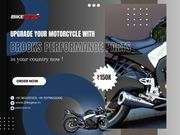 Upgrade your motorcycle with Brocks performance parts in your country 