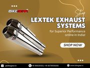 Shop Lextek Exhaust Systems for Superior Performance online in India!