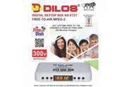 Dilos MPEG-2 SD-2727 DVB-S Digital FTA Set-Top Box