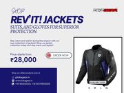 Shop REV'IT! Jackets,  Suits,  and Gloves for Superior Protection