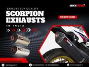 Explore Top-quality Scorpion Exhausts in India at Great deals