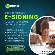 Cost-Effective E-Signing Solution for Secure Online Contracts