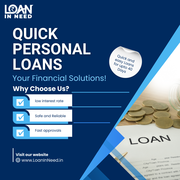 Quick Personal Loans: Your Solution for Immediate Financial Needs