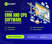 Find Best CRM and CPQ Software for small Business