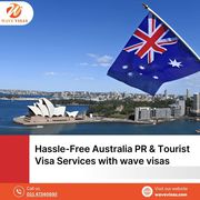 Hassle-Free Australia PR & Tourist Visa Services with wave visas