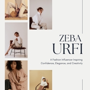 Zeba Urfi: Empowering Fashion and Confidence as a Leading Influencer -