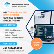 Best Web Design and Development Courses in Delhi – Enroll Today!
