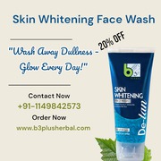 Skin Whitening Face Wash – b3plusherbal 