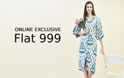 Online Exclusive Flat 999: Ethnic Sets,  Tops,  Tunics & More - Shop Now