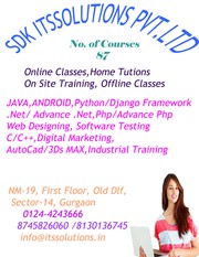 Training Institutes in Gurgaon, IT Courses Training in India, Training