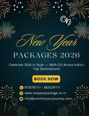 Celebrate 2026 with CYJ’s Premium New Year Packages Near Delhi  