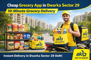 Affordable Grocery Shopping App Dwarka Sector 29
