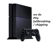 PlayStation 4 {PS4} jailbreaking / chipping 
