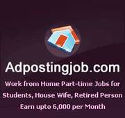 Work from Home Jobs. Work Just 2 to 3 hrs daily. Part-time Jobs 